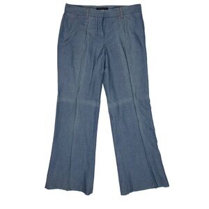 Theory Denim Linen Pants (US 2)